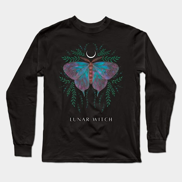 Lunar Witch Long Sleeve T-Shirt by Free Spirits & Hippies